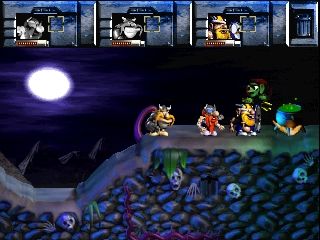 
Norse by Norse West: The Return of the Lost Vikings | PlayStation | gameplay screenshot | Data by MobyGames.com