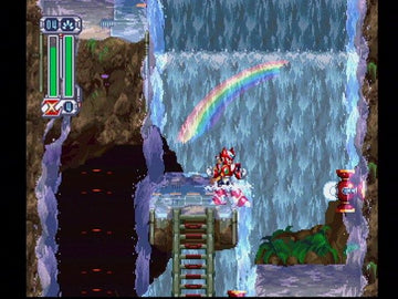 
Mega Man X4 | PlayStation | gameplay screenshot | Data by MobyGames.com