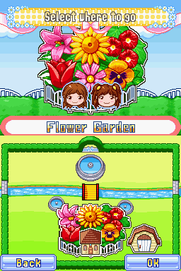 Gardening Mama | Nintendo DS | gameplay screenshot | Data by MobyGames.com