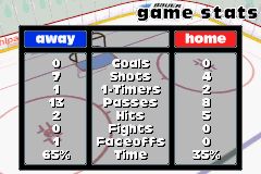 
NHL Hitz 20-03 | Game Boy Advance | gameplay screenshot | Data by MobyGames.com