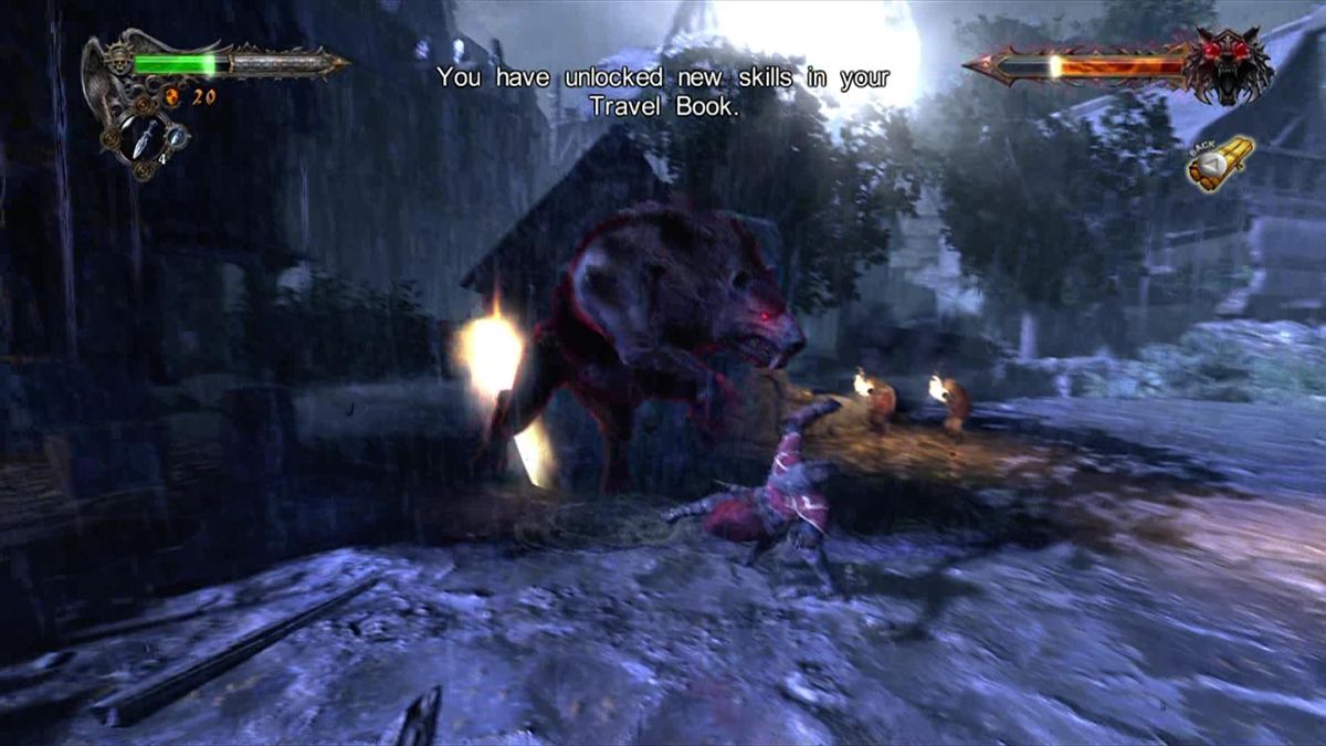 
Castlevania: Lords of Shadow | Xbox 360 | gameplay screenshot | Region: North America | source-country= | Data by MobyGames.com