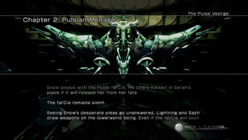 
Final Fantasy XIII | PlayStation 3 | gameplay screenshot | Data by MobyGames.com