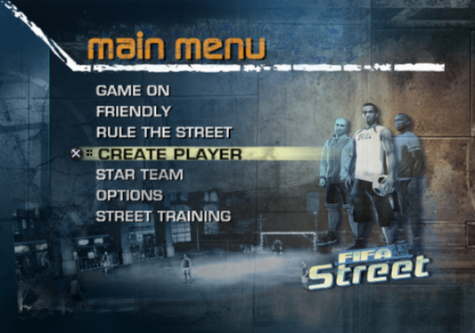 
FIFA Street | PlayStation 2 | gameplay screenshot | Region: North America | source-country= | Data by MobyGames.com
