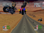 
Road Rash: Jailbreak | PlayStation | gameplay screenshot | Data by MobyGames.com