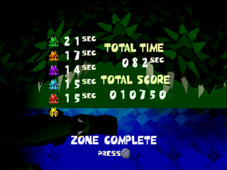 
Frogger | PlayStation | gameplay screenshot | Data by MobyGames.com