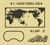 
F-1 Race | Game Boy | gameplay screenshot | Data by MobyGames.com