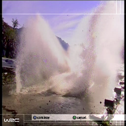 
WRC World Rally Championship | PlayStation 2 | gameplay screenshot | Region: North America | source-country= | Data by MobyGames.com