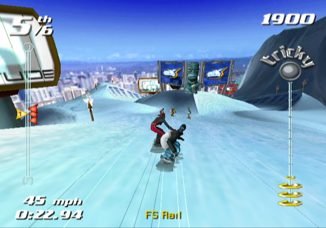 
SSX Tricky | GameCube | gameplay screenshot | Data by MobyGames.com