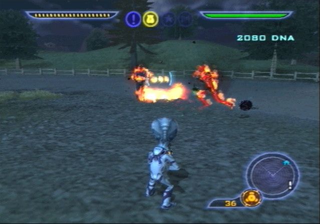 Destroy All Humans! | PlayStation 2 | gameplay screenshot | Data by MobyGames.com