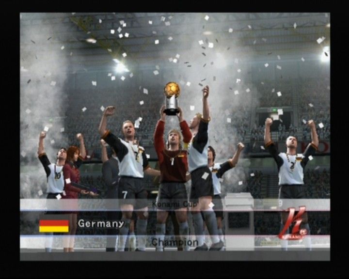 
World Soccer: Winning Eleven 8 International | PlayStation 2 | gameplay screenshot | Data by MobyGames.com