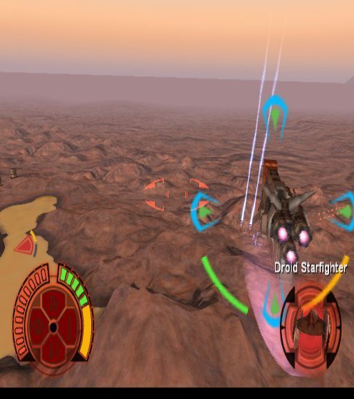 Star Wars: Jedi Starfighter | PlayStation 2 | gameplay screenshot | region=North America | source-country= | zypher-v2 | moby-c13b22891c80 | Data by MobyGames.com
