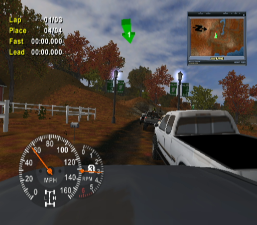 
4x4 Evo 2 | GameCube | gameplay screenshot | Data by MobyGames.com