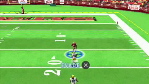 Madden NFL 09 | PSP | gameplay screenshot | region=North America | source-country= | zypher-v2 | moby-43f3f22b0e79 | Data by MobyGames.com