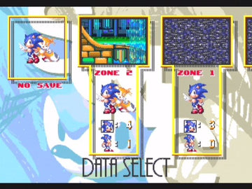 Sonic Mega Collection | GameCube | gameplay screenshot | region=North America | source-country= | zypher-v2 | moby-b052d8be3b9e | Data by MobyGames.com