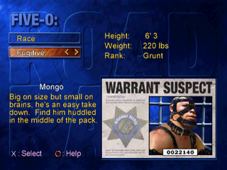 Road Rash: Jailbreak | PlayStation | gameplay screenshot | Data by MobyGames.com