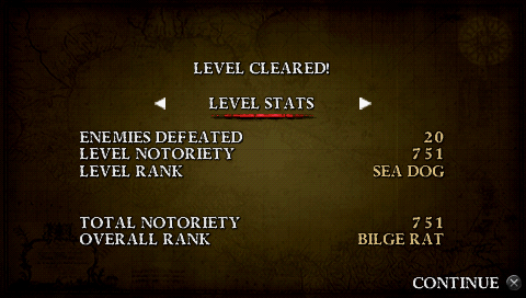 
Disney Pirates of the Caribbean: At World's End | PSP | gameplay screenshot | Data by MobyGames.com