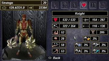 Untold Legends: Brotherhood of the Blade | PSP | gameplay screenshot | region=North America | source-country= | zypher-v2 | moby-d513042260ed | Data by MobyGames.com