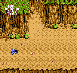 
BreakThru | NES | gameplay screenshot | Data by MobyGames.com