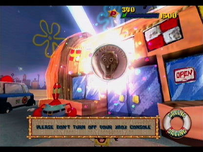 
The SpongeBob SquarePants Movie | Xbox | gameplay screenshot | Data by MobyGames.com