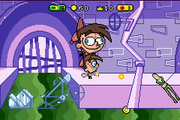 
The Fairly OddParents!: Breakin' da Rules | Game Boy Advance | gameplay screenshot | Data by MobyGames.com
