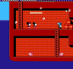 
Mickey Mousecapade | NES | gameplay screenshot | Data by MobyGames.com