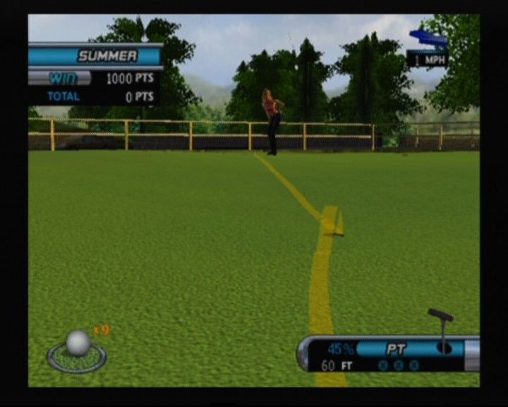 Outlaw Golf | GameCube | gameplay screenshot | region=North America | source-country= | zypher-v2 | moby-55b1920c915f | Data by MobyGames.com