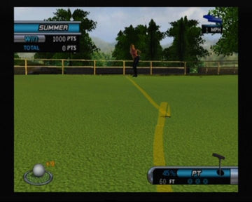 Outlaw Golf | GameCube | gameplay screenshot | region=North America | source-country= | zypher-v2 | moby-55b1920c915f | Data by MobyGames.com