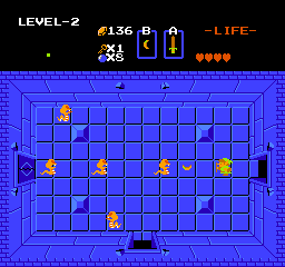 The Legend of Zelda | NES | gameplay screenshot | region=North America | source-country= | zypher-v2 | moby-95d8a48f3109 | Data by MobyGames.com