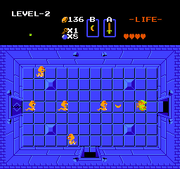 The Legend of Zelda | NES | gameplay screenshot | region=North America | source-country= | zypher-v2 | moby-95d8a48f3109 | Data by MobyGames.com