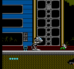 
MetalMech: Man & Machine | NES | gameplay screenshot | Data by MobyGames.com