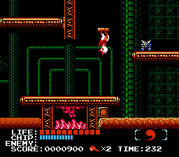 Kabuki: Quantum Fighter | NES | gameplay screenshot | region=North America | source-country= | zypher-v2 | moby-f11ab0aa1d1f | Data by MobyGames.com