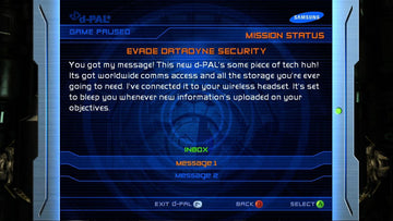 
Perfect Dark Zero | Xbox 360 | gameplay screenshot | Region: North America | source-country= | Data by MobyGames.com