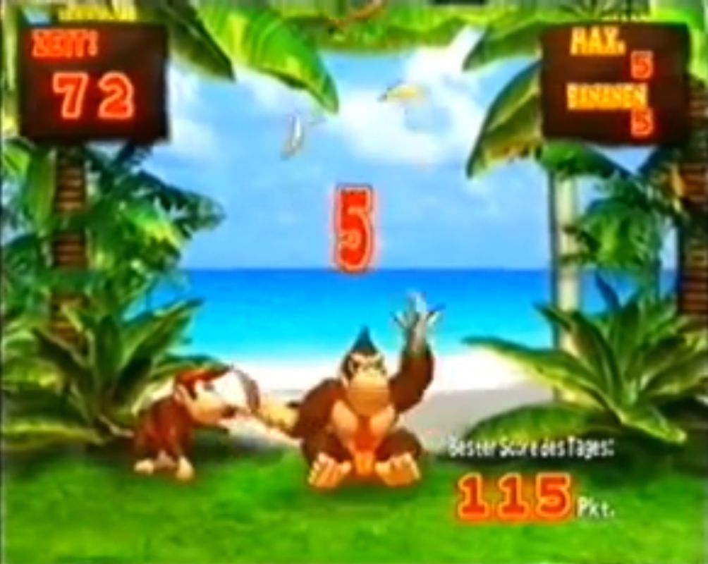 Donkey Konga | GameCube | gameplay screenshot | region=North America | source-country= | zypher-v2 | moby-a55081eb47a0 | Data by MobyGames.com