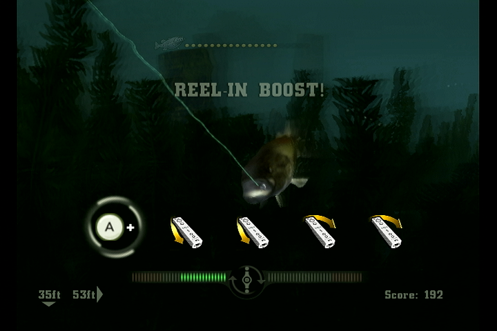 Rapala's Fishing Frenzy | Wii | gameplay screenshot | region=North America | source-country= | zypher-v2 | moby-ebe1a9be92b0 | Data by MobyGames.com