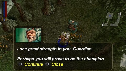 Untold Legends: Brotherhood of the Blade | PSP | gameplay screenshot | region=North America | source-country= | zypher-v2 | moby-ab3f4da18514 | Data by MobyGames.com