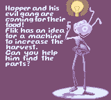 
Disney·Pixar A Bug's Life | Game Boy Color | gameplay screenshot | Data by MobyGames.com