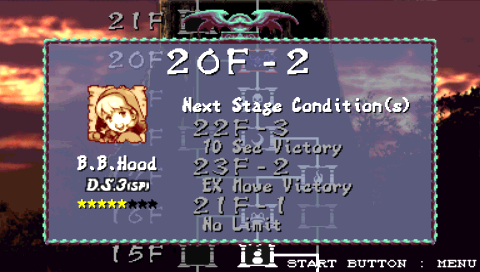 
Darkstalkers Chronicle: The Chaos Tower | PSP | gameplay screenshot | Data by MobyGames.com