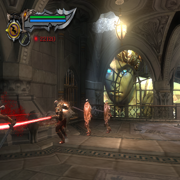 God of War II | PlayStation 2 | gameplay screenshot | region=North America | source-country= | zypher-v2 | moby-a49284cc4e02 | Data by MobyGames.com