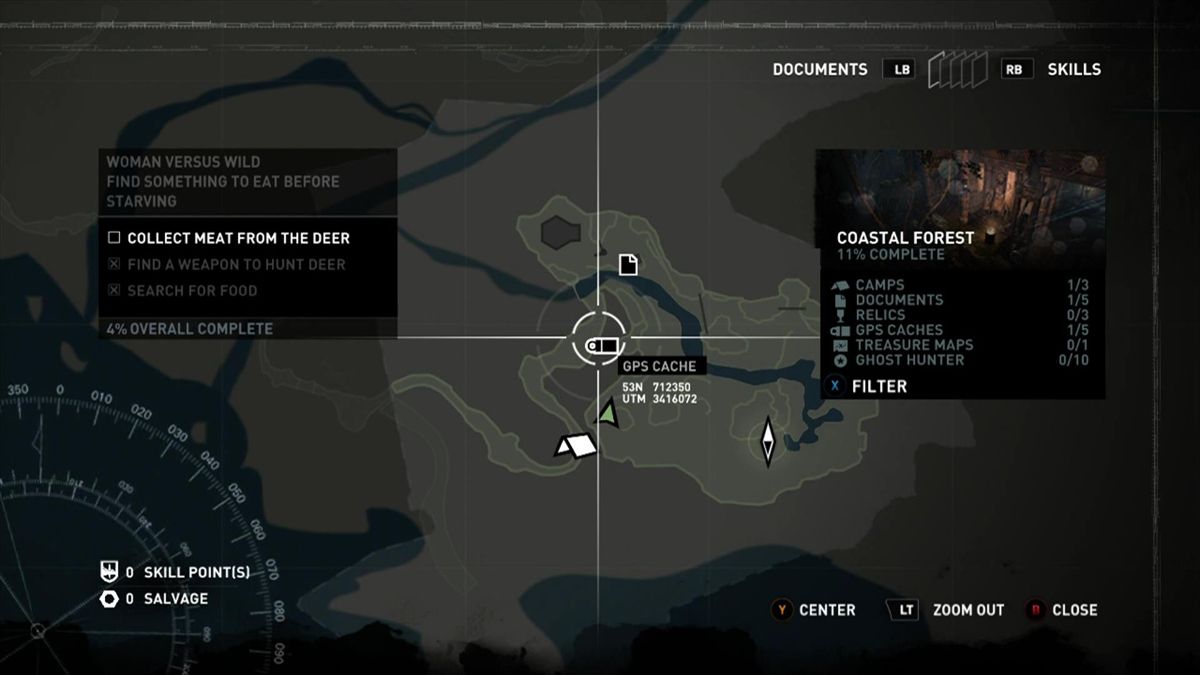Tomb Raider | Xbox 360 | gameplay screenshot | region=North America | source-country= | zypher-v2 | moby-0f9905678494 | Data by MobyGames.com