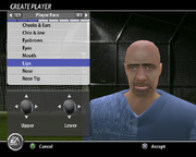 
FIFA Soccer 06 | PlayStation 2 | gameplay screenshot | Data by MobyGames.com