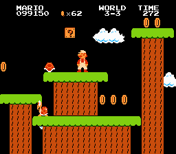
Super Mario Bros | NES | gameplay screenshot | Data by MobyGames.com