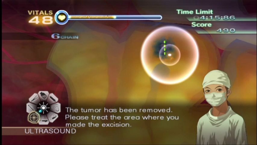 
Trauma Center: New Blood | Wii | gameplay screenshot | Data by MobyGames.com