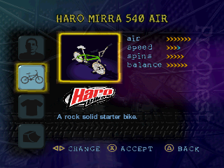 Dave Mirra Freestyle BMX | PlayStation | gameplay screenshot | region=North America | source-country= | zypher-v2 | moby-06820c2cc6b2 | Data by MobyGames.com