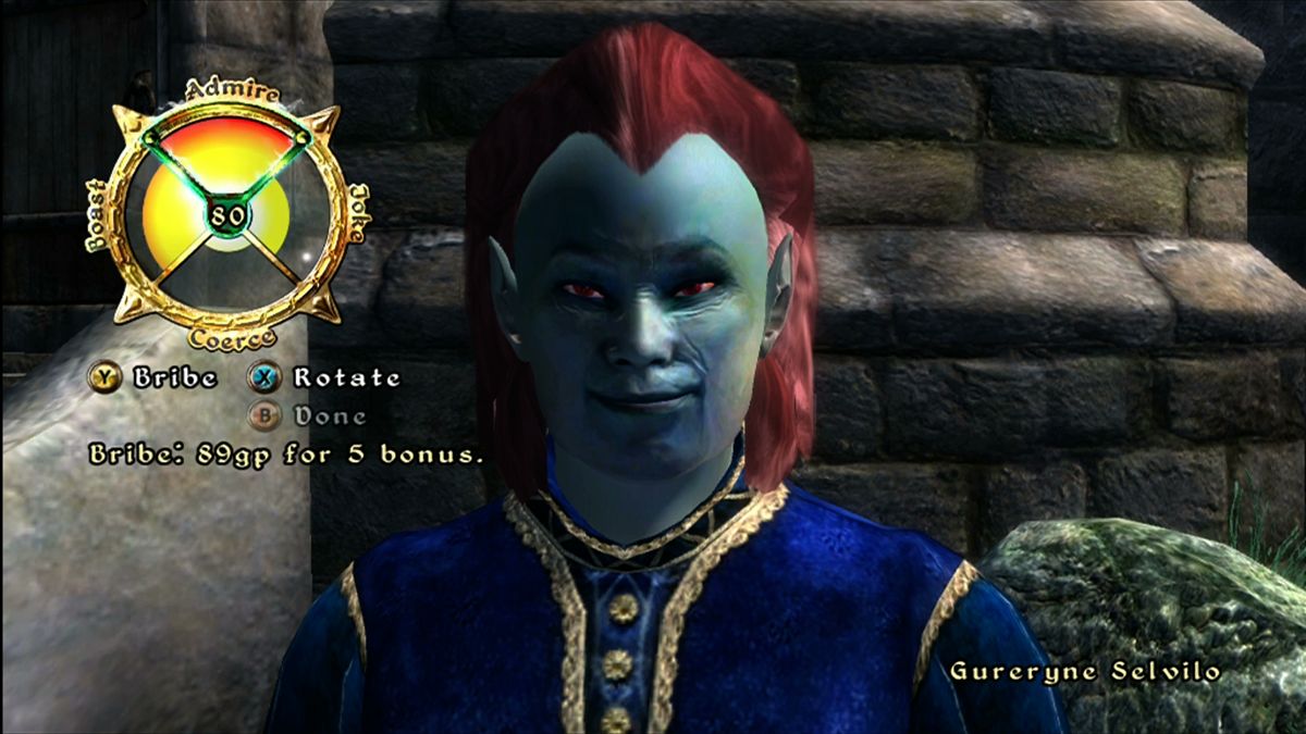 The Elder Scrolls IV: Oblivion | Xbox 360 | gameplay screenshot | region=North America | source-country= | zypher-v2 | moby-4301a5d7b81f | Data by MobyGames.com