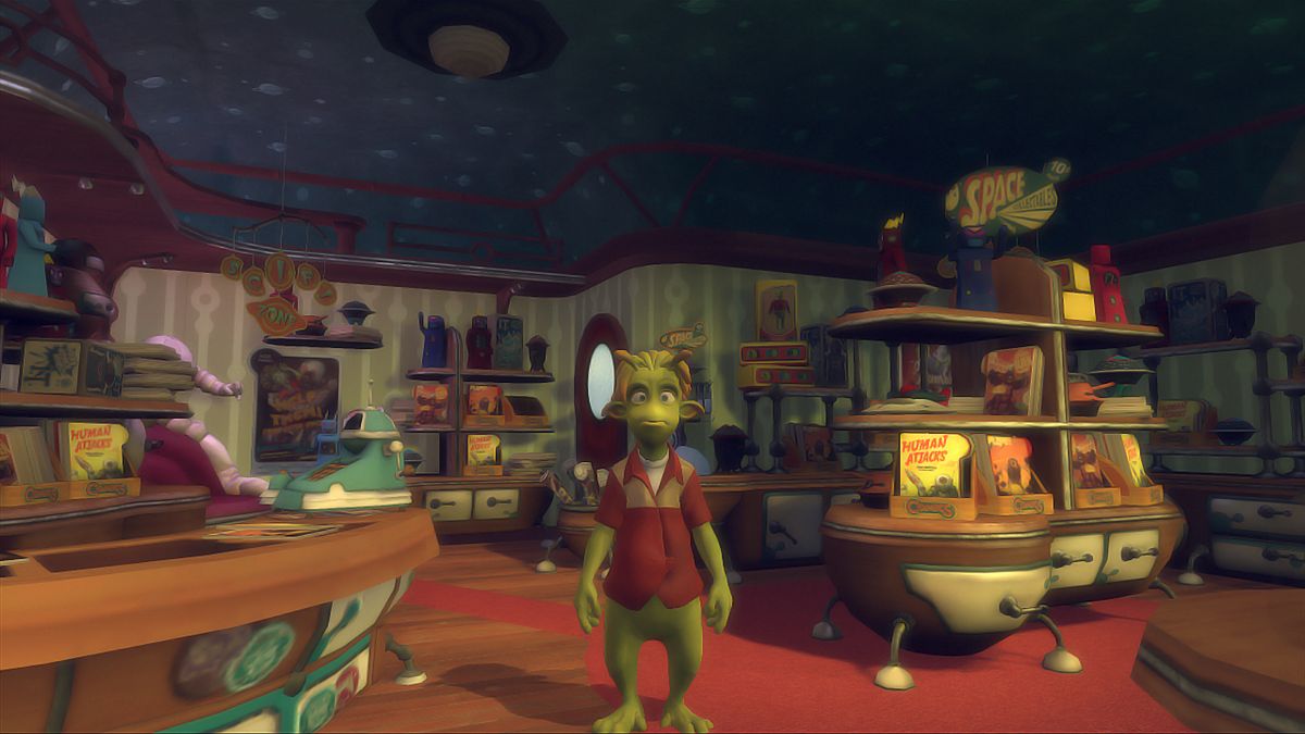 
Planet 51: The Game | Xbox 360 | gameplay screenshot | Data by MobyGames.com