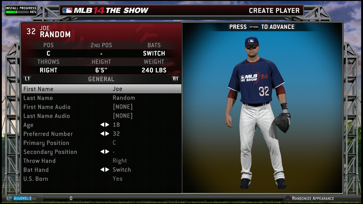 
MLB 14: The Show | PlayStation 4 | gameplay screenshot | Region: North America | source-country= | Data by MobyGames.com