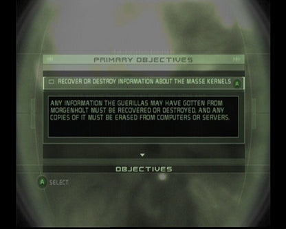Tom Clancy's Splinter Cell: Chaos Theory | Xbox | gameplay screenshot | region=North America | source-country= | zypher-v2 | moby-944a830bf402 | Data by MobyGames.com