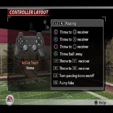 Madden NFL 2005 | PlayStation 2 | gameplay screenshot | region=North America | source-country= | zypher-v2 | moby-a54c2413d3d4 | Data by MobyGames.com