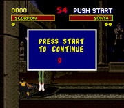 
Mortal Kombat | SNES | gameplay screenshot | Data by MobyGames.com
