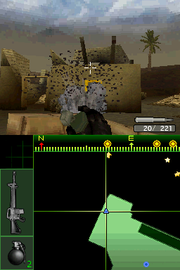 
Call of Duty 4: Modern Warfare | Nintendo DS | gameplay screenshot | Data by MobyGames.com